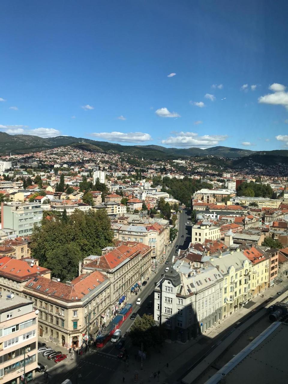 Swissotel Σαράγεβο Εξωτερικό φωτογραφία View of the city